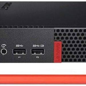 Ακροδέκτης ηλεκτρονικού υπολογιστή Lenovo ThinkCentre με θύρες USB και ήχο.