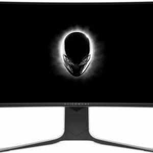 Alienware gaming monitor με εντυπωσιακό σχεδιασμό και υψηλές επιδόσεις, ιδανικό για gamers και επαγγελματίες.