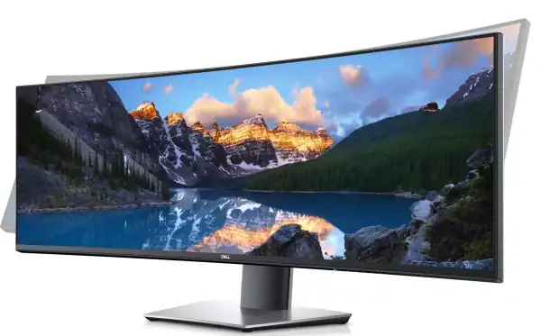 Ανάλυση 4K οθόνη Dell ultra-wide για επαγγελματική χρήση και gaming.