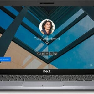 Λεπτομερής εικόνα λάπτοπ με ξεκλείδωτη οθόνη και προφίλ χρήστη Toby Woodward.