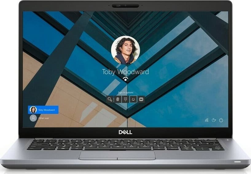 Λεπτομερής εικόνα λάπτοπ με ξεκλείδωτη οθόνη και προφίλ χρήστη Toby Woodward.