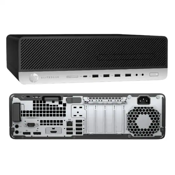 Επαγγελματικός υπολογιστής HP EliteDesk με προηγμένη απόδοση και εξαιρετική ανθεκτικότητα.