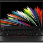 Υπέροχος φορητός υπολογιστής Lenovo ThinkPad με υψηλής ανάλυσης οθόνη και προηγμένες δυνατότητες.