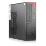Υπολογιστής desktop Fujitsu με θήκη και USB, ιδανικός για εργασίες και αναβαθμίσεις.
