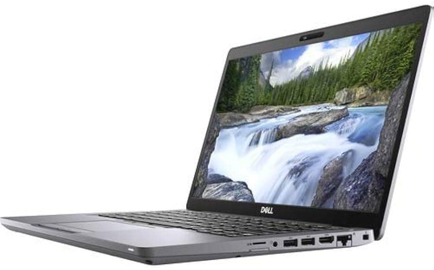 Οθόνη laptop Dell με πορτοκαλί τοπίο και φυσική ομορφιά, ιδανική για οικιακή και επαγγελματική χρήση.