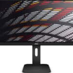 Οθόνη υπολογιστή LED 24 ιντσών, υψηλής ανάλυσης και ευκρίνειας, ιδανική για εργασία και ψυχαγωγία.