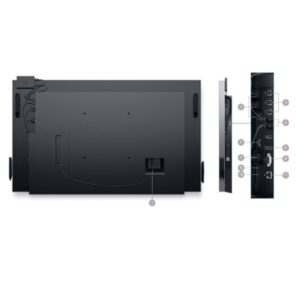 Επεξεργαστής υπολογιστή με θύρες USB και HDMI, πλευρική και πίσω όψη, τεχνολογία και αναβαθμίσεις.