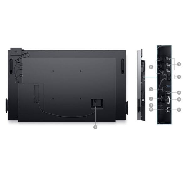 Επεξεργαστής υπολογιστή με θύρες USB και HDMI, πλευρική και πίσω όψη, τεχνολογία και αναβαθμίσεις.