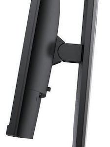 Υψηλής ανάλυσης οθόνη υπολογιστή με μόνιτορ και βάση σε μοντέρνο σχεδιασμό.