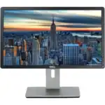 Οθόνη υπολογιστή Dell LED IPS 24" με ρυθμιζόμενο βάθος και HDMI.