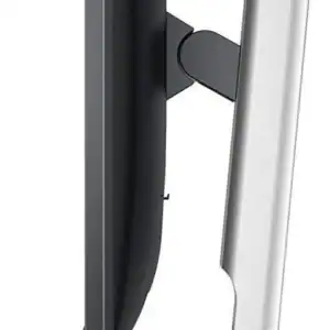 Οθόνη υπολογιστή με μεταλλική βάση και slim σχεδιασμό, ιδανική για εργασίες και gaming.