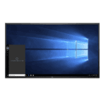 Επεξεργαστής υπολογιστή με Windows 10, οθόνη αφής και αισθητήρα δύναμης.