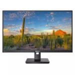 Οθόνη υπολογιστή Philips με εξαιρετική εικόνα σε έρημο με κάκτους και οροσειρές.