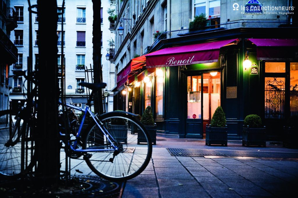 la facciata del ristorante teritoria benoit a parigi