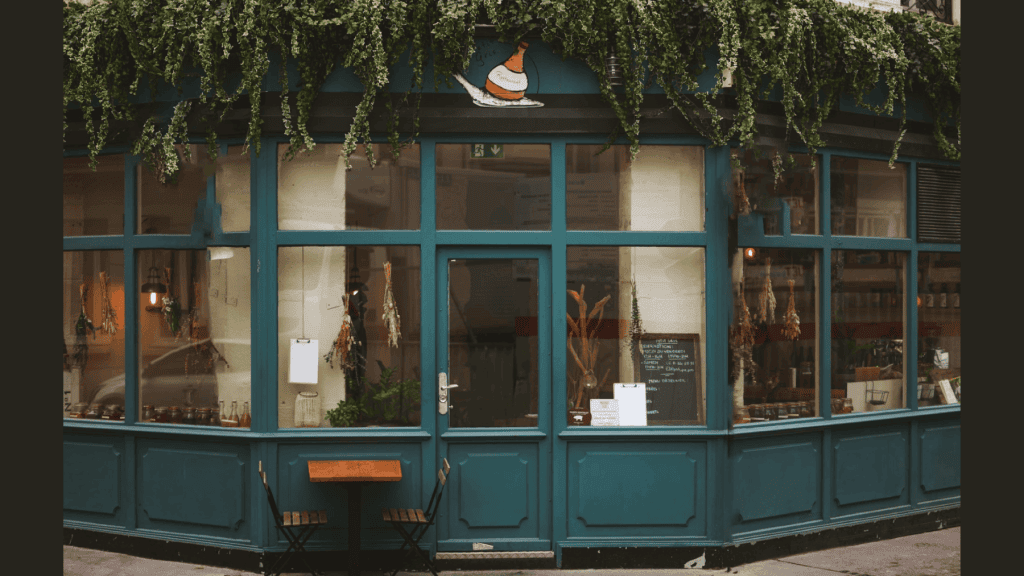 Les meilleurs restaurants pour les JO 2024 à Paris façade du restaurant teritoria le petit gris à paris
