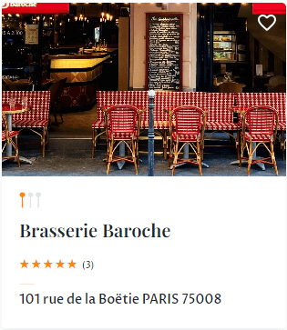 restaurant brasserie paris