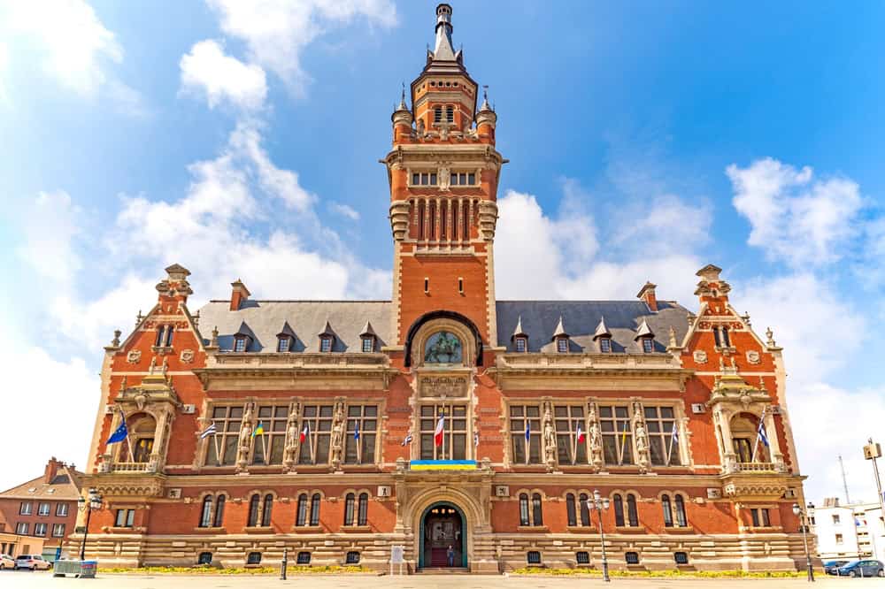 beffroi de l'hôtel de ville de dunkerque