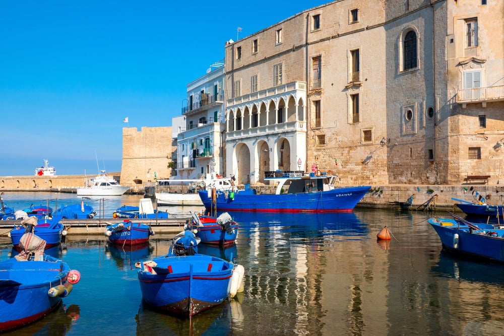 Les Pouilles voyage, Monopoli