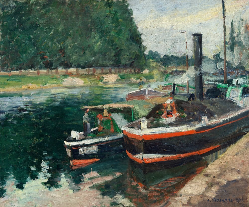Barges a Pontoise par