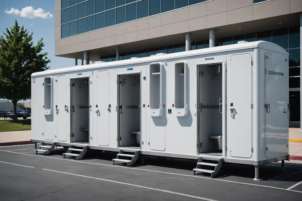 Portable toilet rental for events and construction sites, Texas Throne professional portable restrooms.