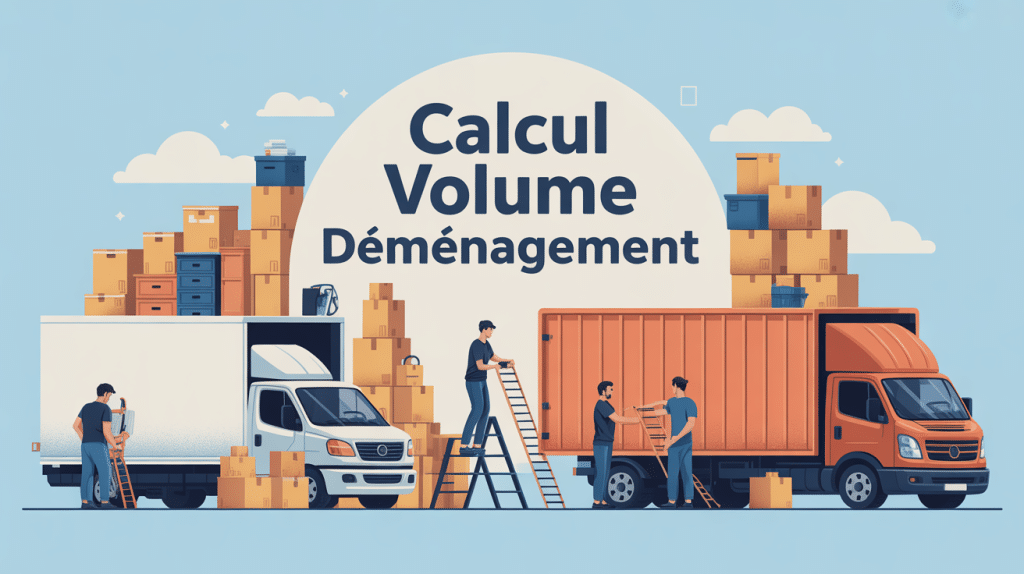 calculer le volume pour demenagement illustration guide moderne