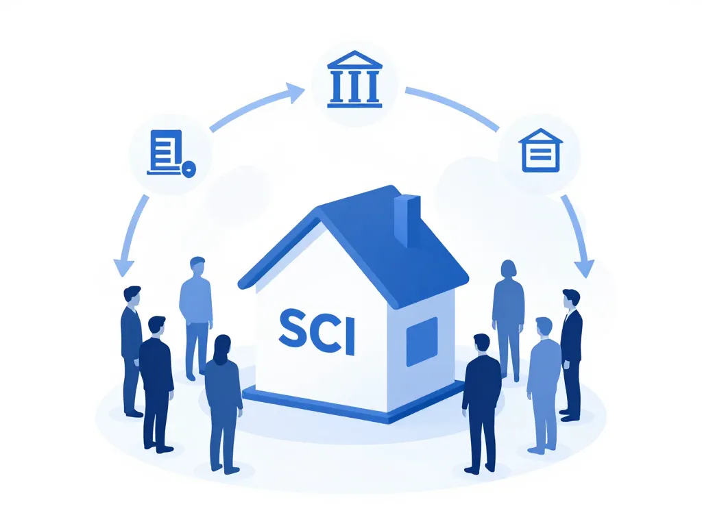credit immobilier pour une sci schema maison sci associés banque