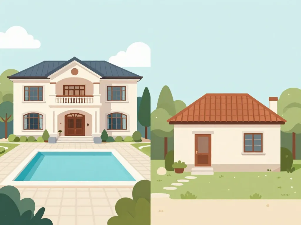 difference entre villa et maison villa moderne vs maison classique