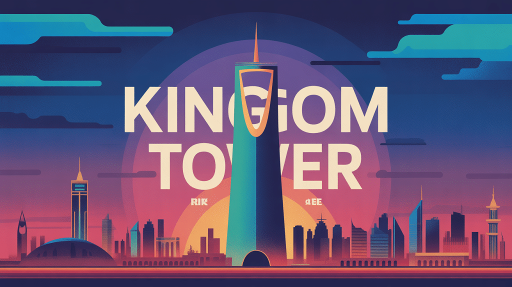 Illustration SEO Kingdom Tower avec arche inversée