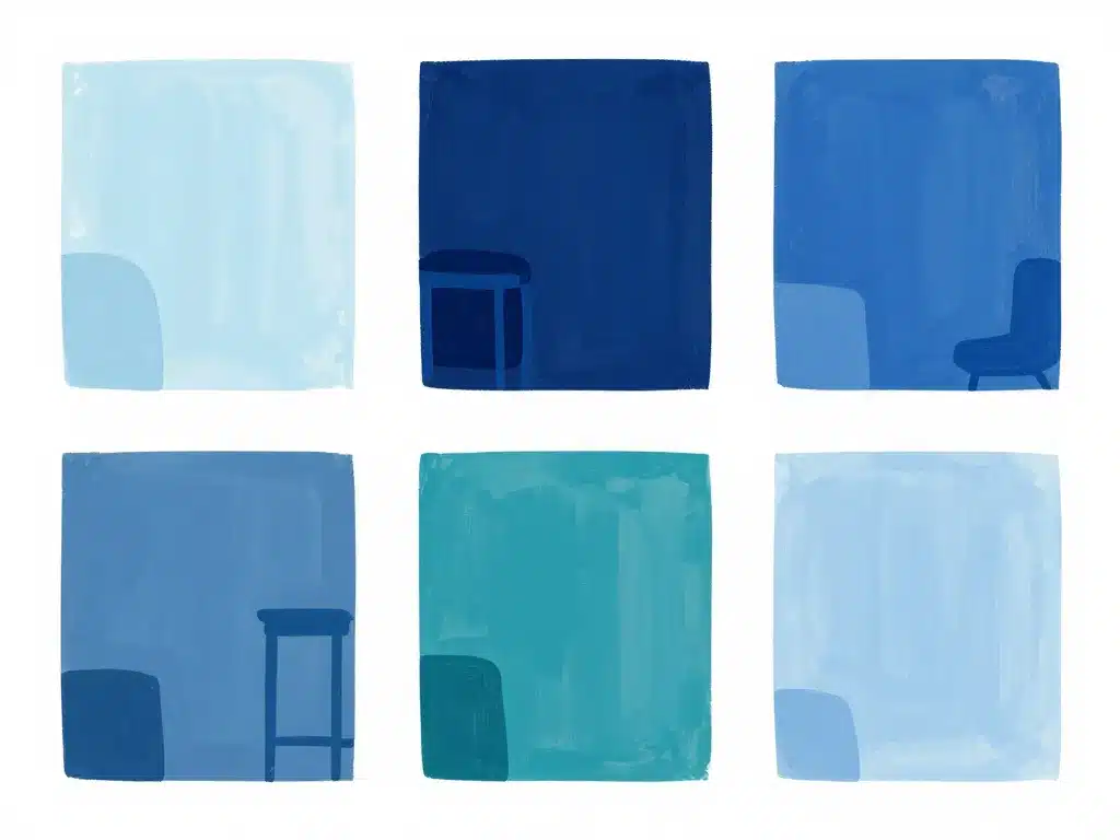 nuances de bleu top 7 patchs bleu usages design