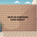 peut on laisser un mur en parpaing sans enduit mur brut intempéries