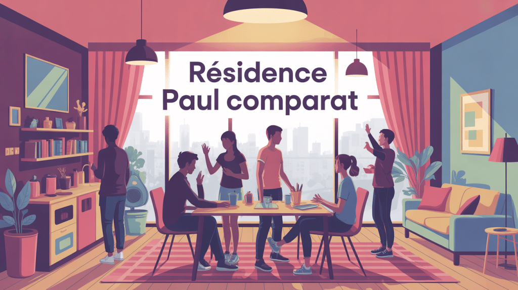 residence paul comparat ambiance dynamique et sécurisée