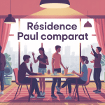 residence paul comparat ambiance dynamique et sécurisée