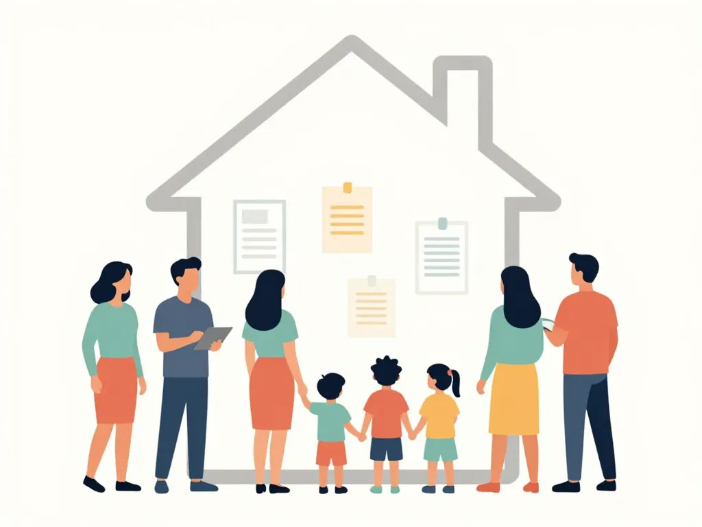 Scène symbolique taxe de cohabitation différents types cohabitation
