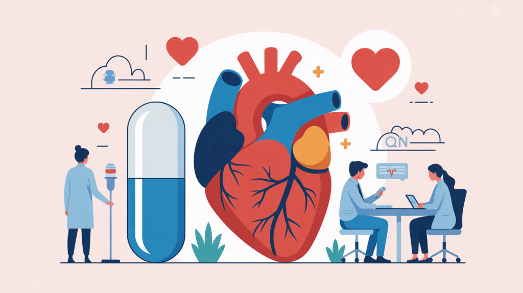 valmoura médicament troubles cardiaques vectoriel