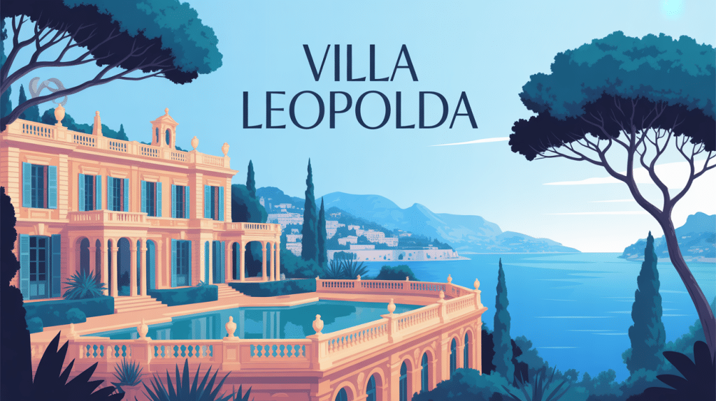 villa leopolda vue panoramique jardins et mer