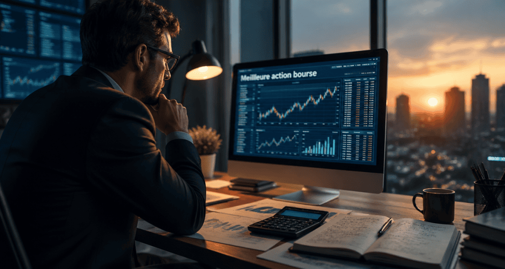 meilleur action bourse sur écran