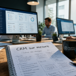 crm sur mesure équipe professionnelle bureau