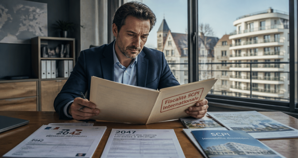 Fiscalité SCPI étrangère documents fiscaux européens