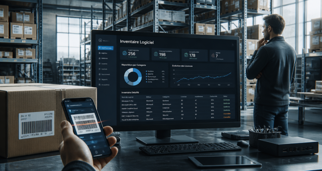 Gestion inventaire logiciel entrepôt