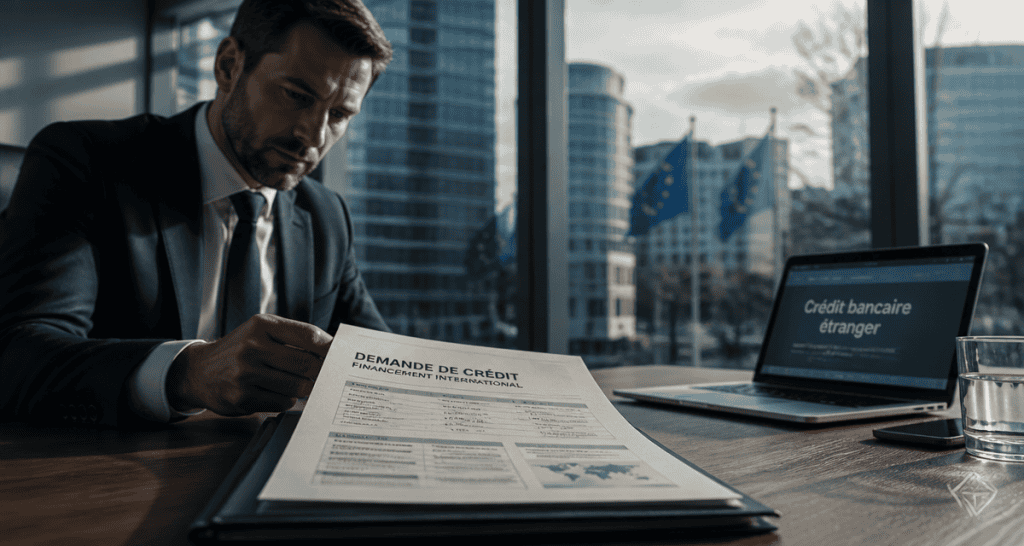 quelle banque étrangère prête aux français homme dossier crédit