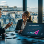 Les métiers du marketing les mieux payés, réunion professionnelle à Paris