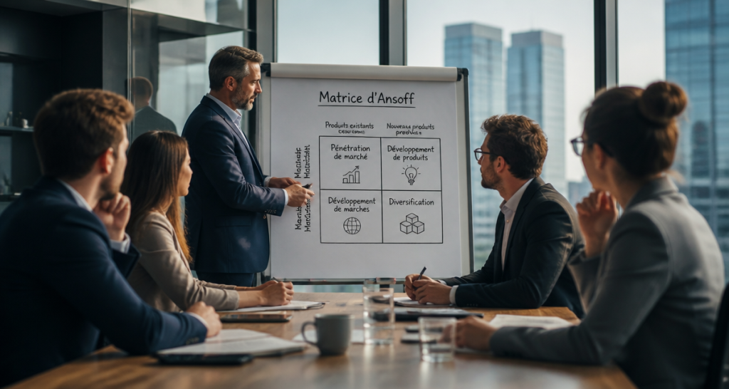 matrice ansoff exemple sur paperboard