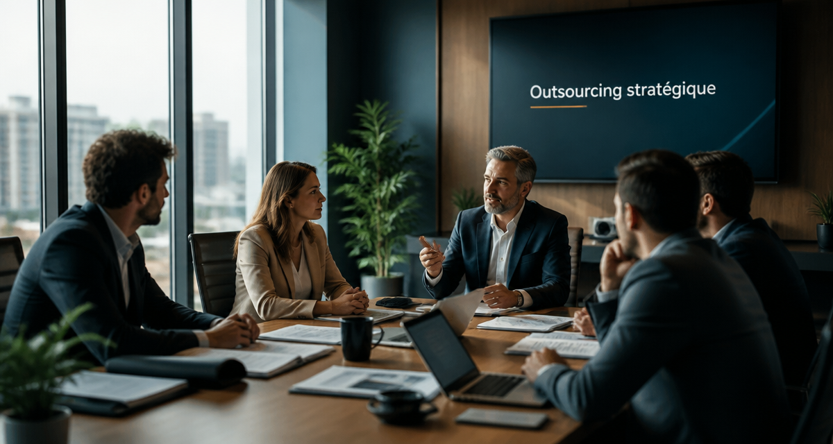 outsourcing définition équipe business en réunion