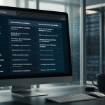 Comparatif SaaS Cloud sur écran