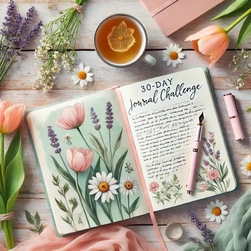 Take on Our 30-Day Spring Journal Challenge | The Happy Journals