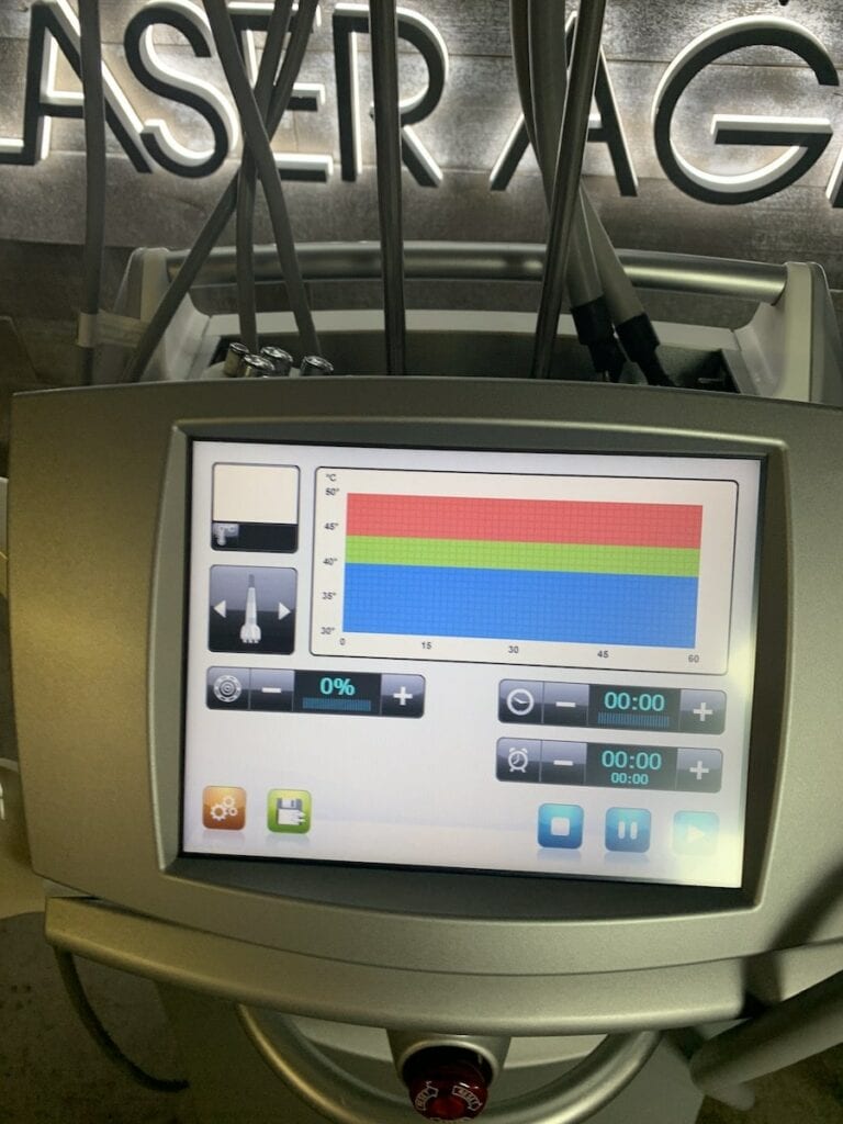 Venus Legacy Touchscreen Treatment Control Display
