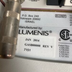 2014 Lumenis Lightsheer Duet - Specs