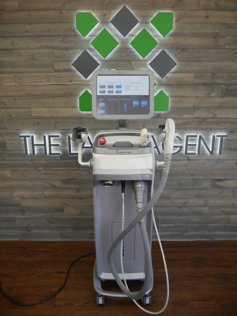 Certified Refurbished 2015 Syneron Candela Elos Plus Laser Machine for sale, Front View | The Laser Agent