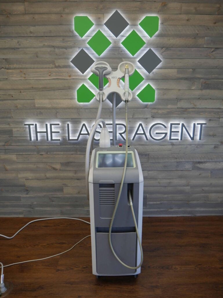 Certified Refurbished 2007 Cutera Xeo Laser Machine for sale, Front View | The Laser Agent