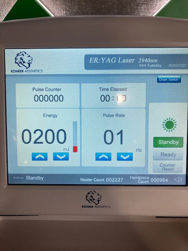 2022 Rohrer Spectrum - Screen Options